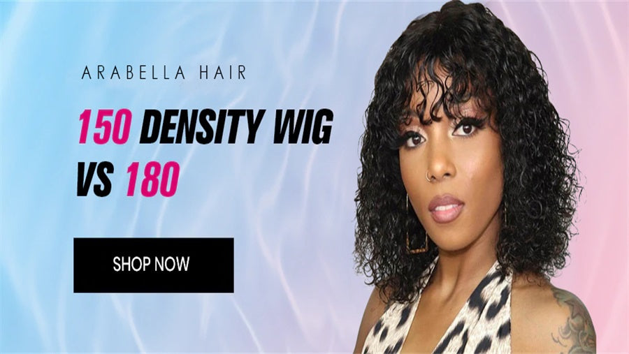 What Is The Difference Between 150% And 180% Density Wigs?