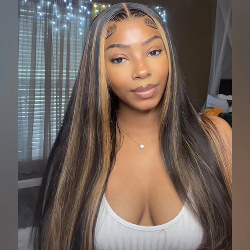 30" 13x4 Lace Front Highlights