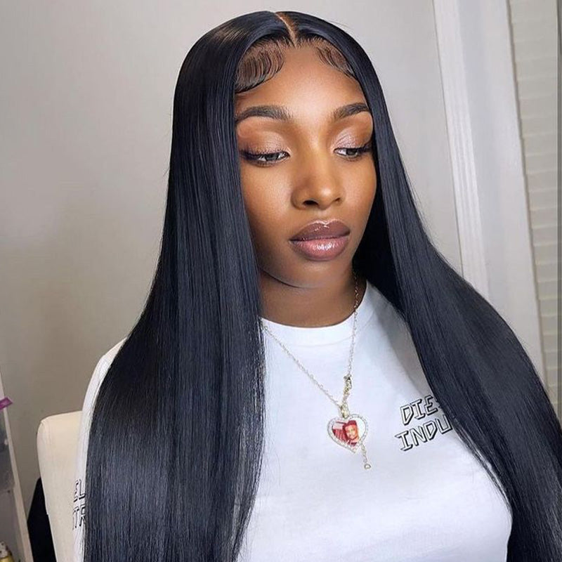 2 Glueless Wigs:26 Inches 4x4 Lace Deep Wave + Straight {BOGO SALE}