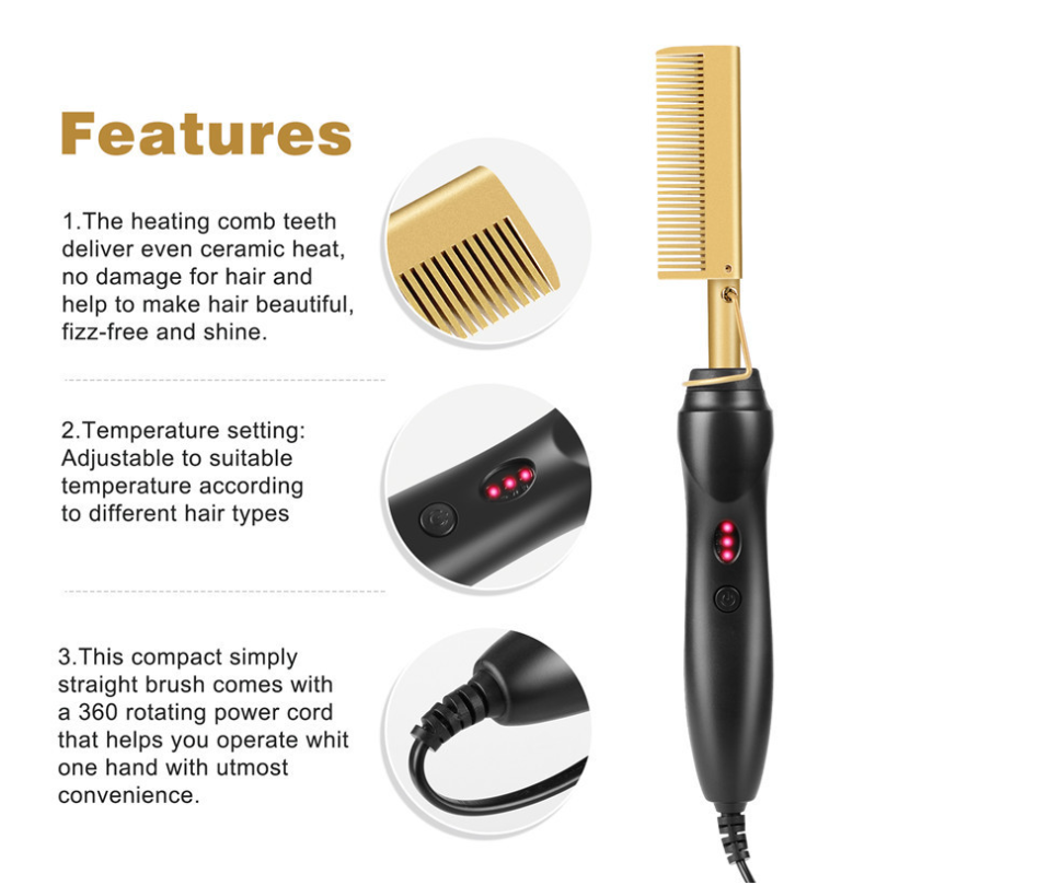1 Multifunction Hair Comb Salon Hairdressing Tools