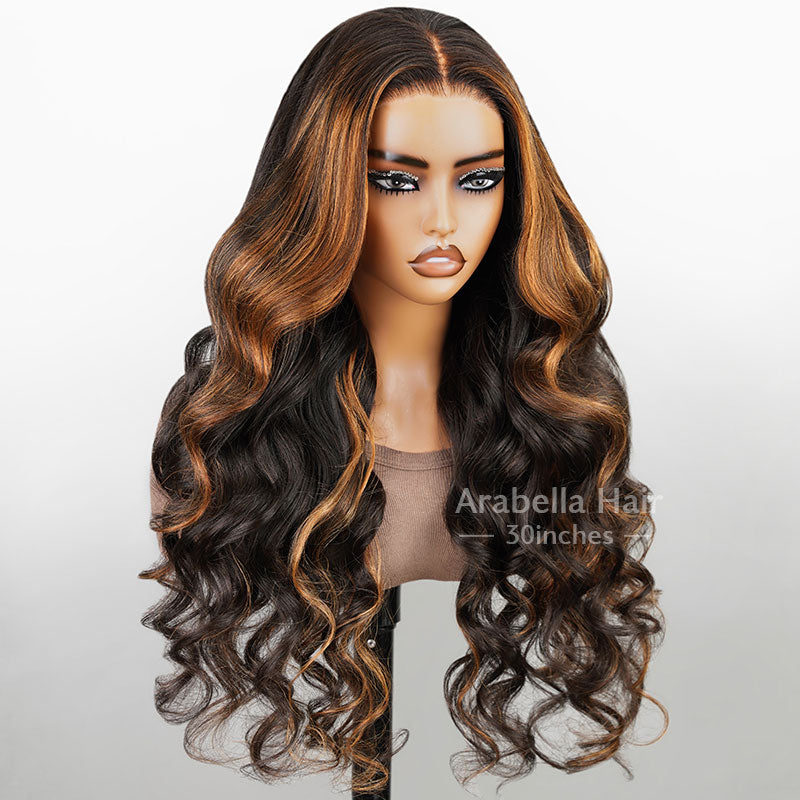 30" Glueless 6x5 Pre-Cut Lace Highlight