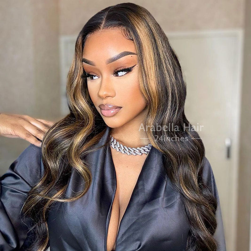 13x4 Pre-Cut Glueless Lace Front Highlight