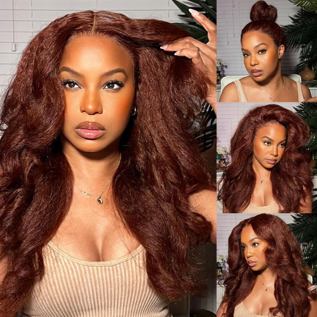13x4 Lace Yaki Straight