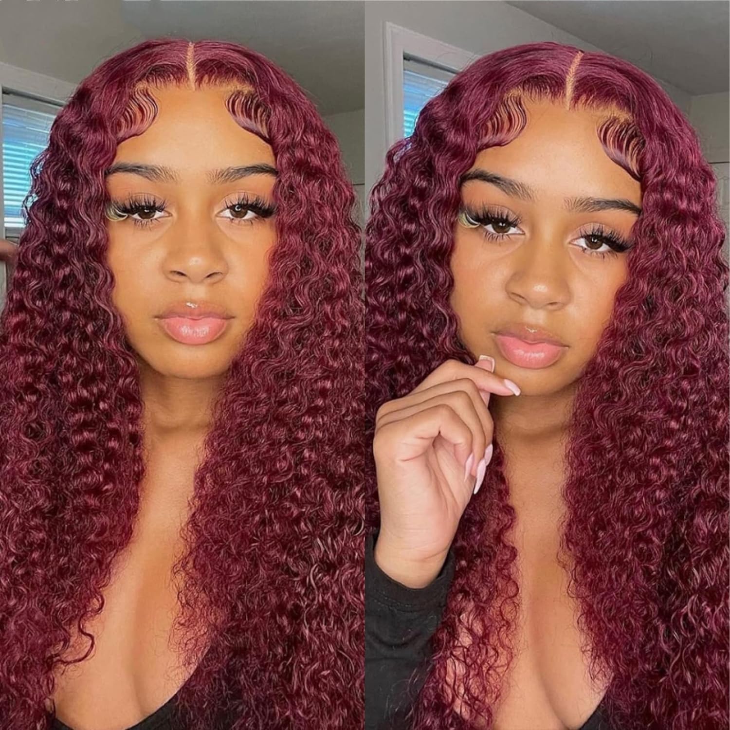 4x4 Lace Closure Colored Wig -