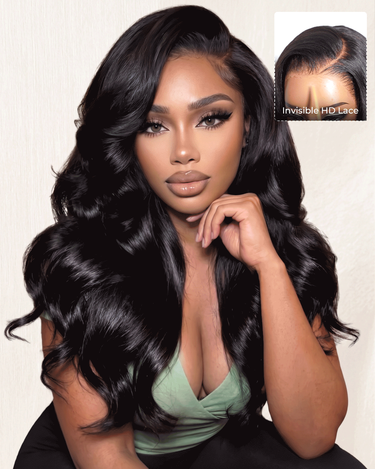 Arabella Zerowear™ HD Lace Glueless Wig Body Wave | 100% Human