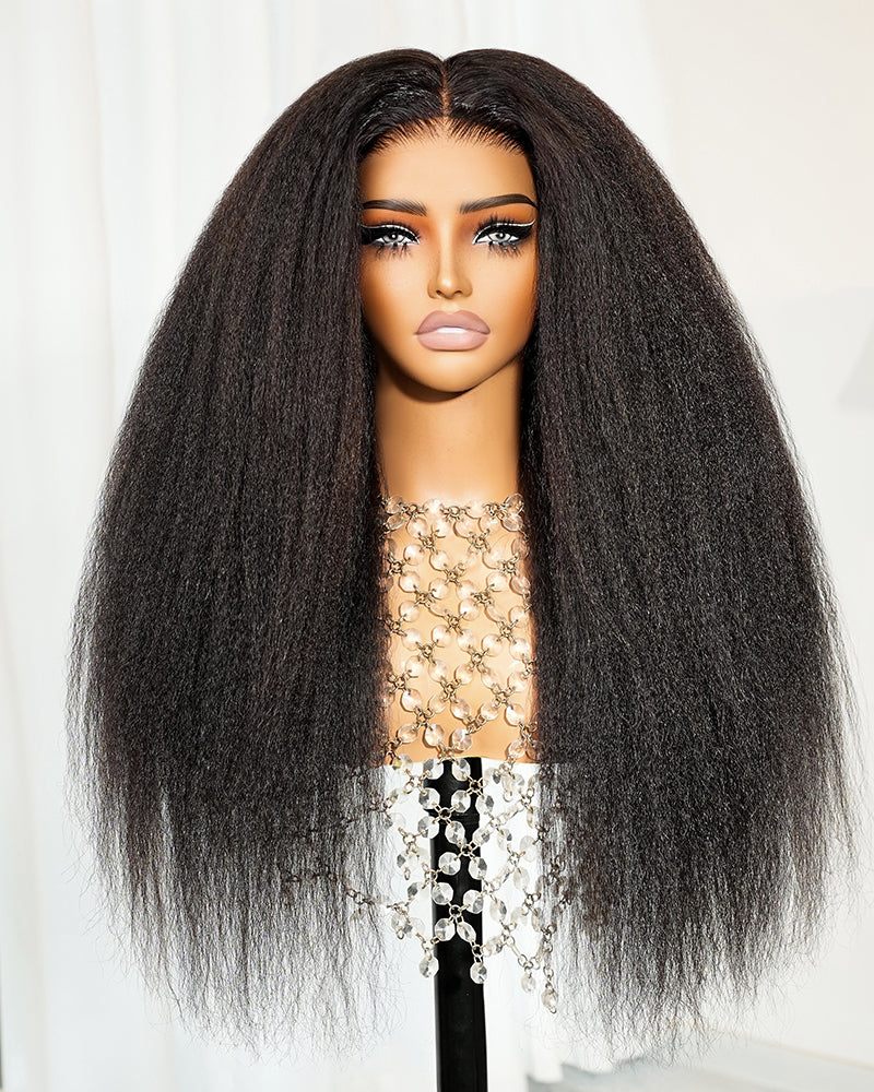 Arabella 3D Lace Half Wig Yak Straight Wig
