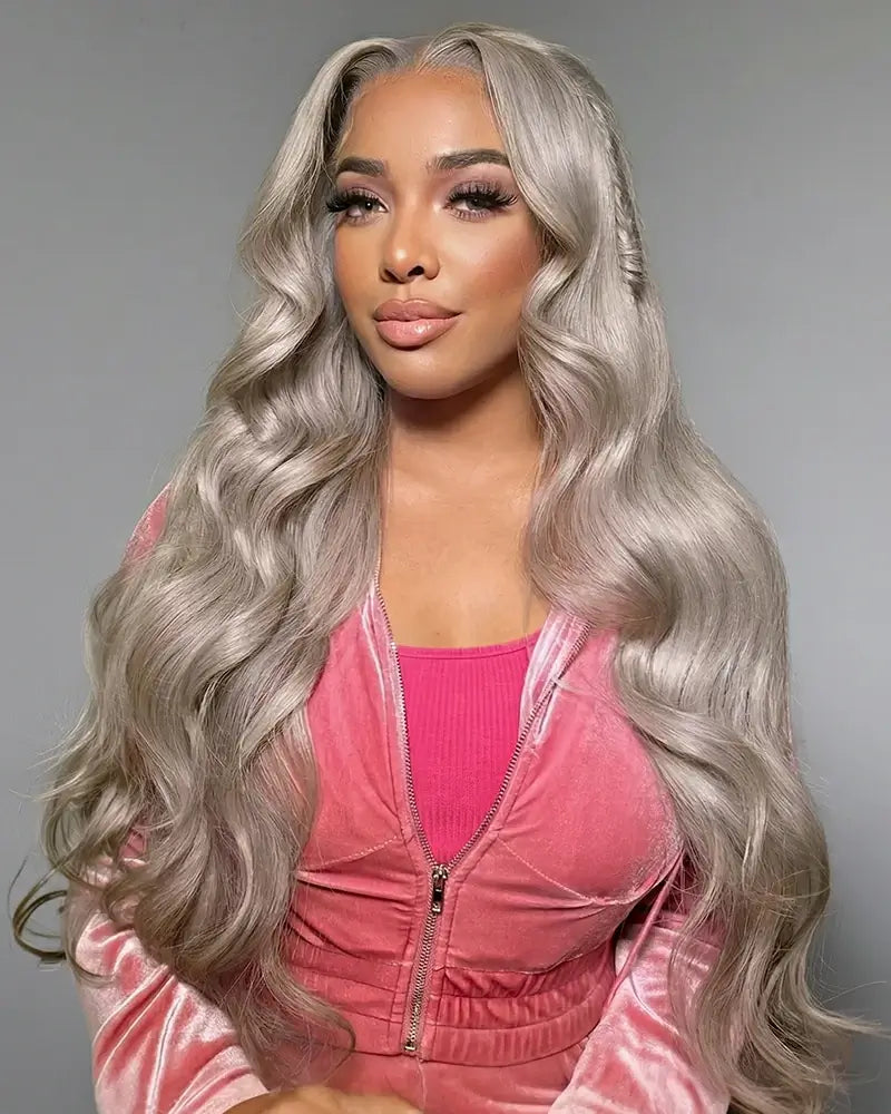 Arabella 13x6 Three-Go™ Cool-Toned Blonde Glueless Loose Body Wave With Drawstring 100% Human Hair Wig