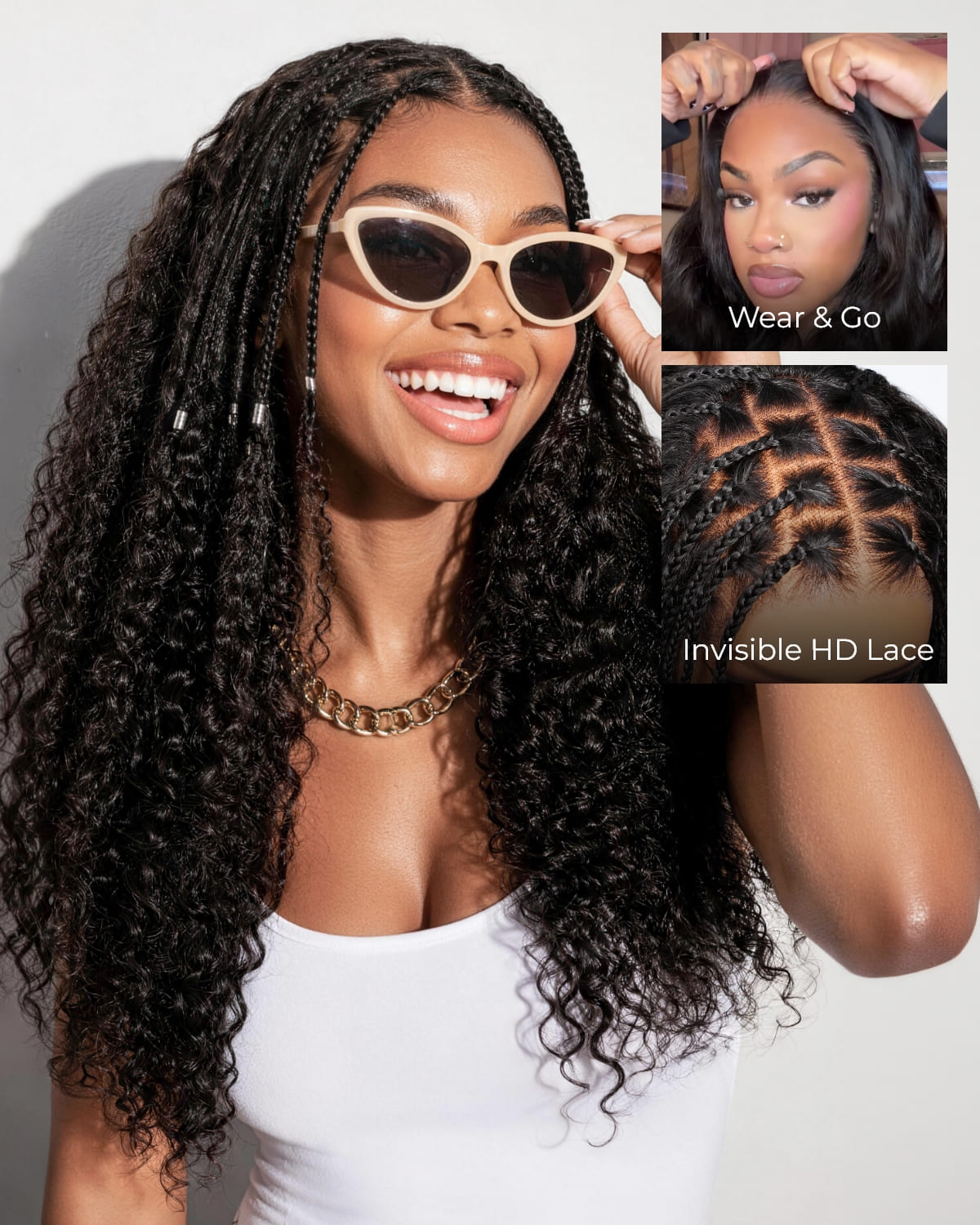 Arabella Zerowear™ Invisible HD Lace 250% High Density Knotless Box Br