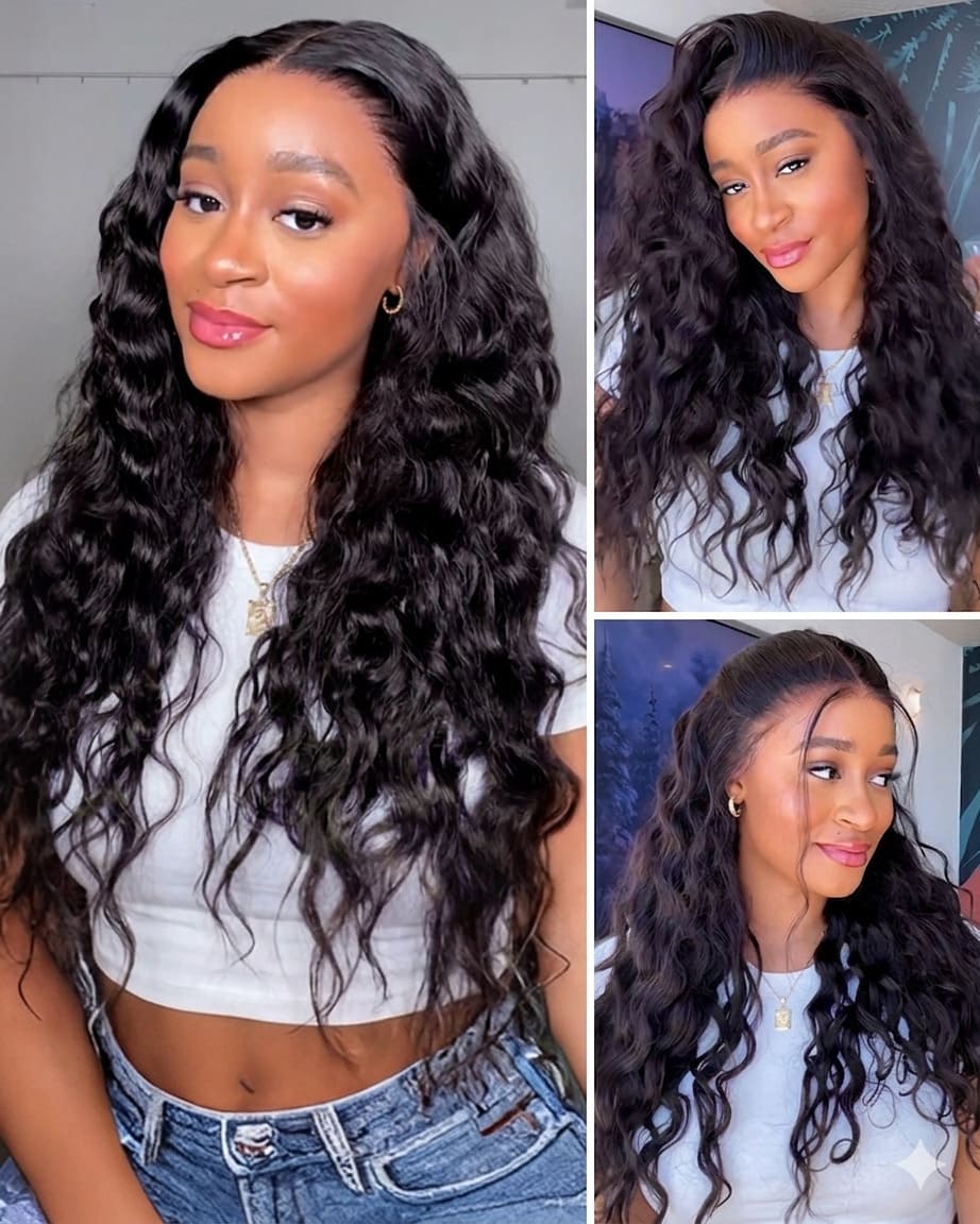 Arabella 13x6 Three-Go™ Glueless Wig Bohemian Curl With  display picture 3