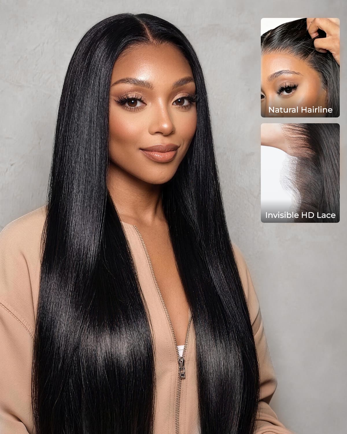 Arabella Zerowear™ 13x6 Invisible HD Lace Glueless Wig Silky 