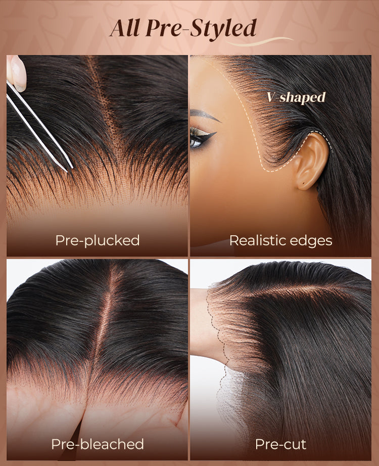 Poster Showing ETE Wig is Pre-styled