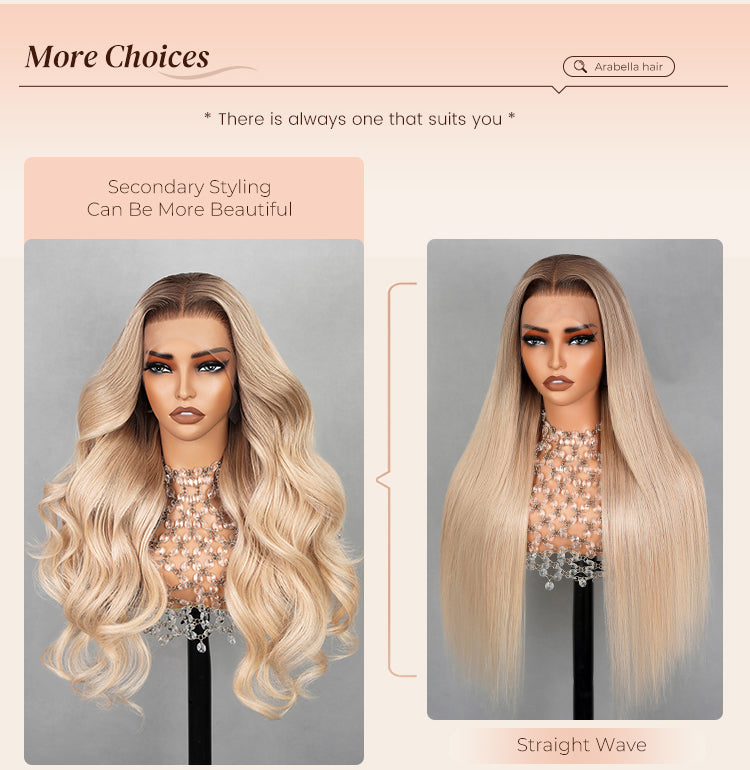 Different Hair Style of Blonde Human Hair Wig