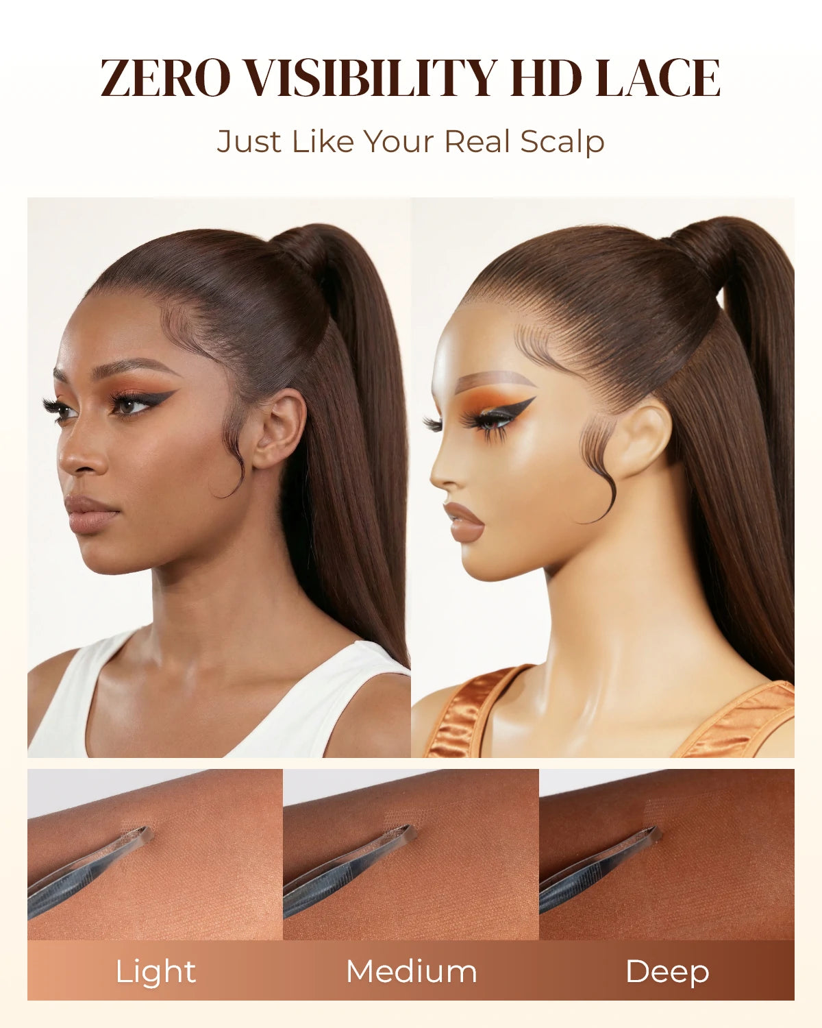 HD_lace_wig_scalp_melt_finish_undetectable_hairline_silky_straight_chocolate_brown_wig_HD-4-SST_Arabella_zero_visibility