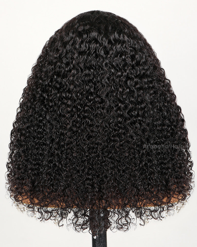 【Bogo Sale】Natural Black Silky Straight Wigs 6x6 Lace Glueless Human Hair Wigs Middle Part