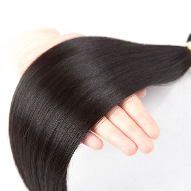 {12A 3Pcs} 22" Straight 3 Bundles 12A Unprocessed Virgin Hair Weave
