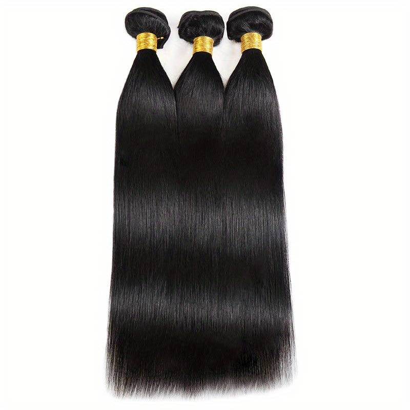 {12A 3Pcs} 22" Straight 3 Bundles 12A Unprocessed Virgin Hair Weave