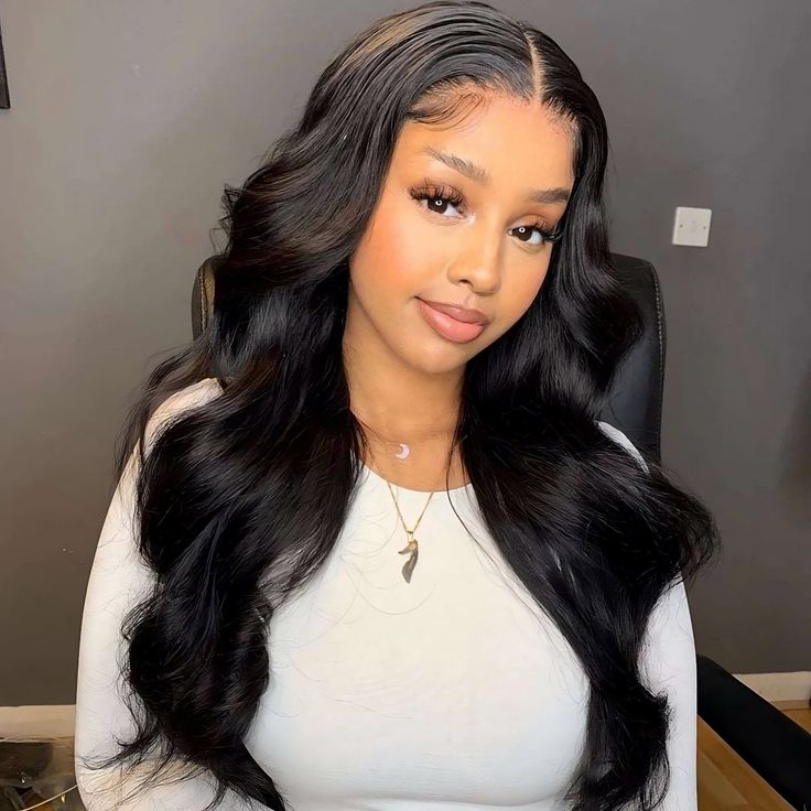 U Part Wig Natural Black 2x4 U-Part Human Hair Wig