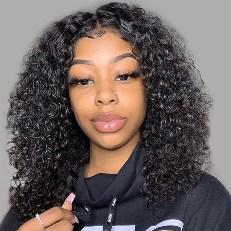 Jerry Curly+ Straight-12inches-V Part{BOGO SALE}