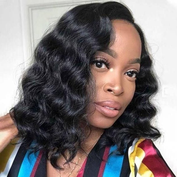 000Bogo Sale | Balayage Color Body Wave 24inches+Natural Black Loose Wave Bob 14inches-6x5 Lace