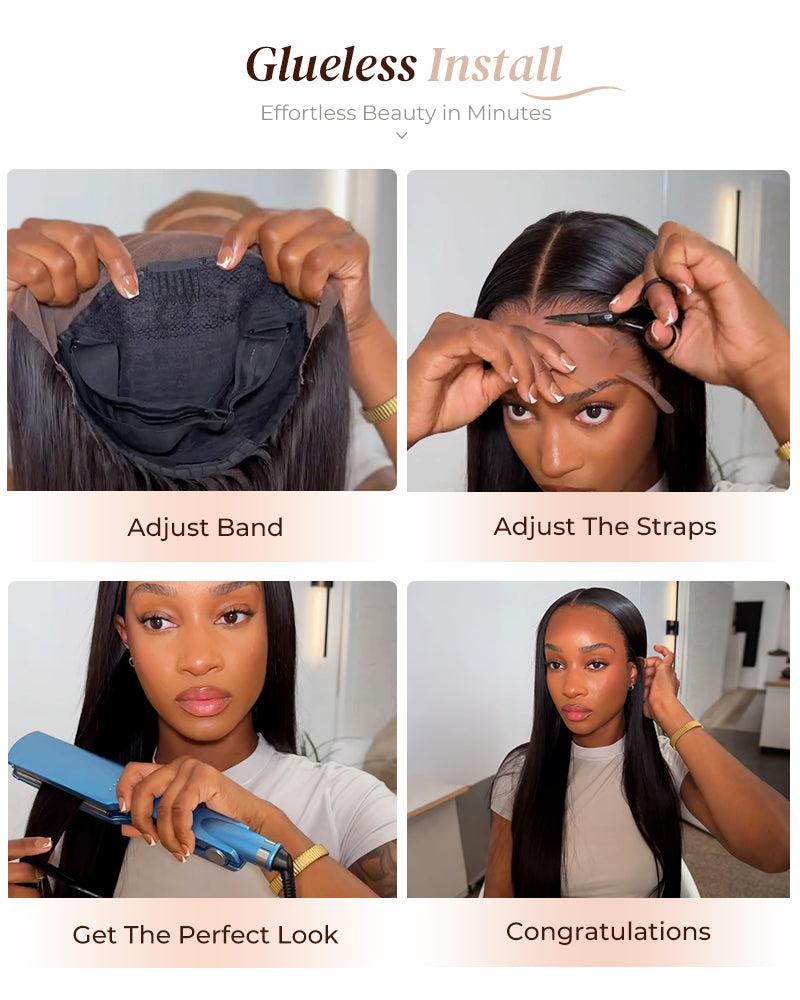 【Bogo Sale】Deep Curly Natural Black 13x4 Frontal Lace Human Hair Wig