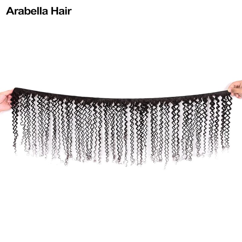 {12A 3Pcs} Deep Wave Unprocessed Virgin Brazilian Hair 3 Bundles 12A Grade Human Hair Arabella Hair