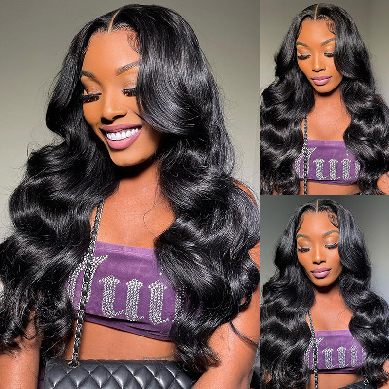 BOGO SALE: $199=4x4 Lace Body Wave+Straight Natural Color 18"