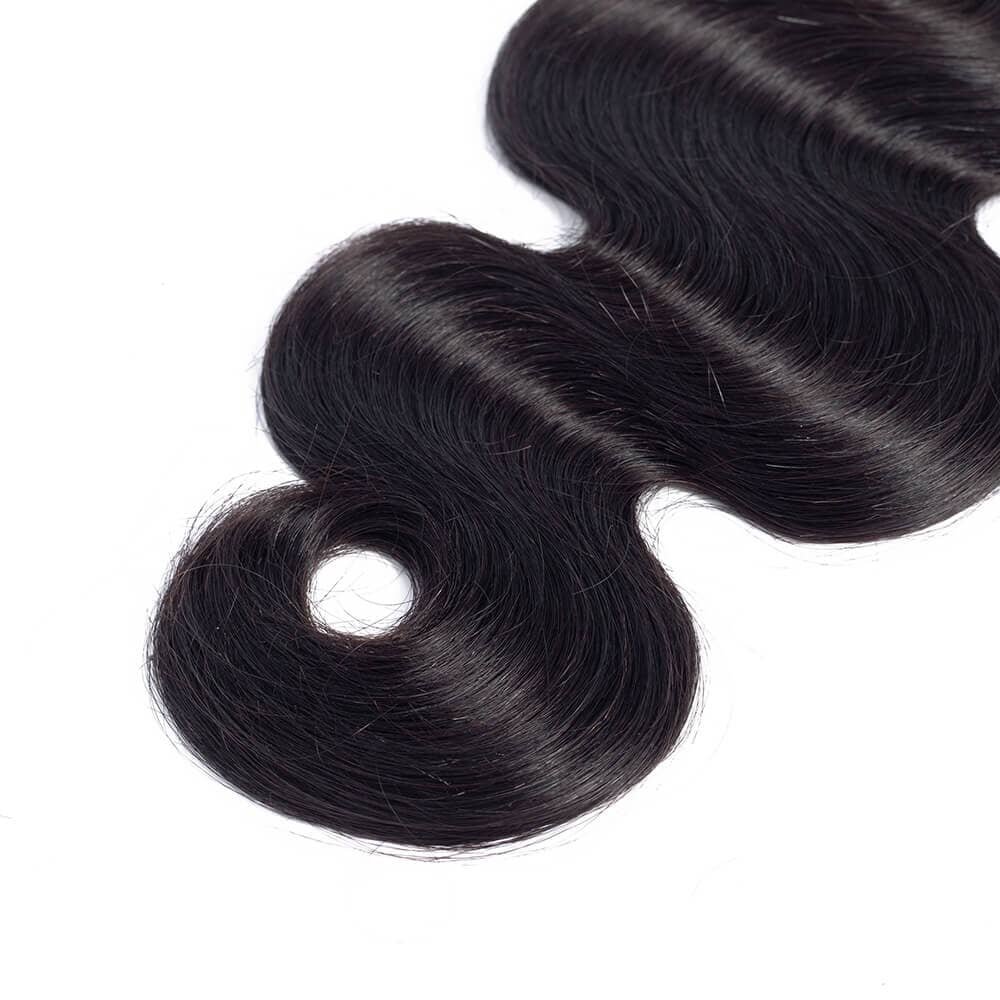 {15A 3Pcs} Body Wave Virgin Human Hair Weave 3 Bundles/pack 15A Grade Natural Black Arabella Hair