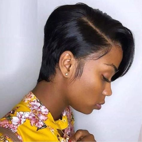 Pixie Cut Straight Human Hair Wigs PrePlucked Wig Cardi B Style Remy Brazilian Hair Glueless Short Bob Wigs - arabellahair.com