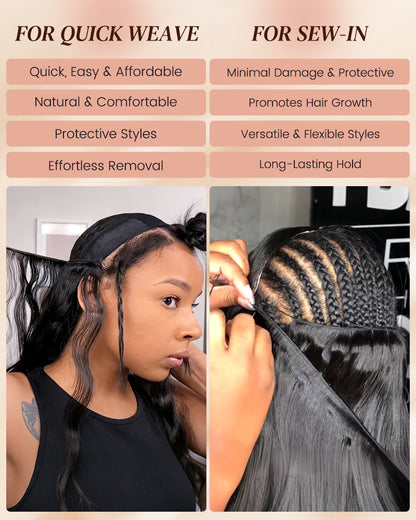 {10A 3Pcs} Milk Tea Brown Virgin Human Hair Weft 3pcs/pack Human Virgin Hair Extensions