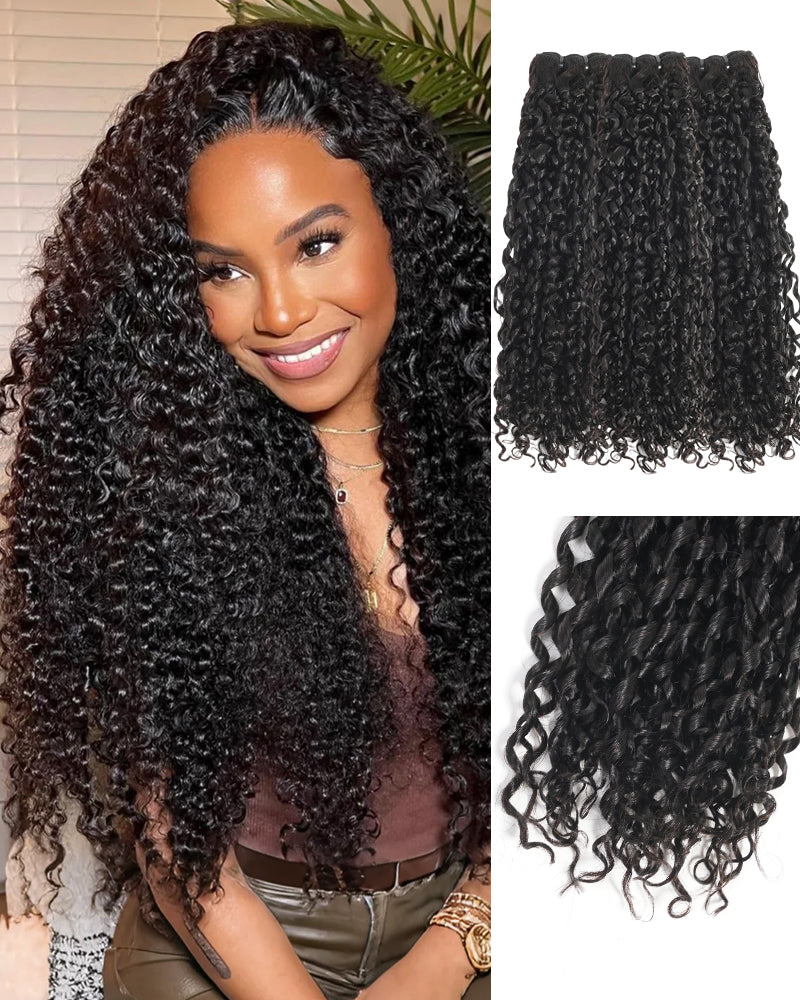 Pixie Jerry Curly Virgin Hair for Bouncy Texture