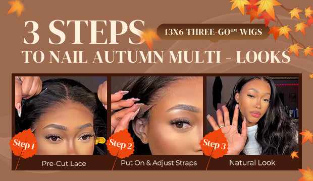136 Glueless Lace Wig Collection Banner