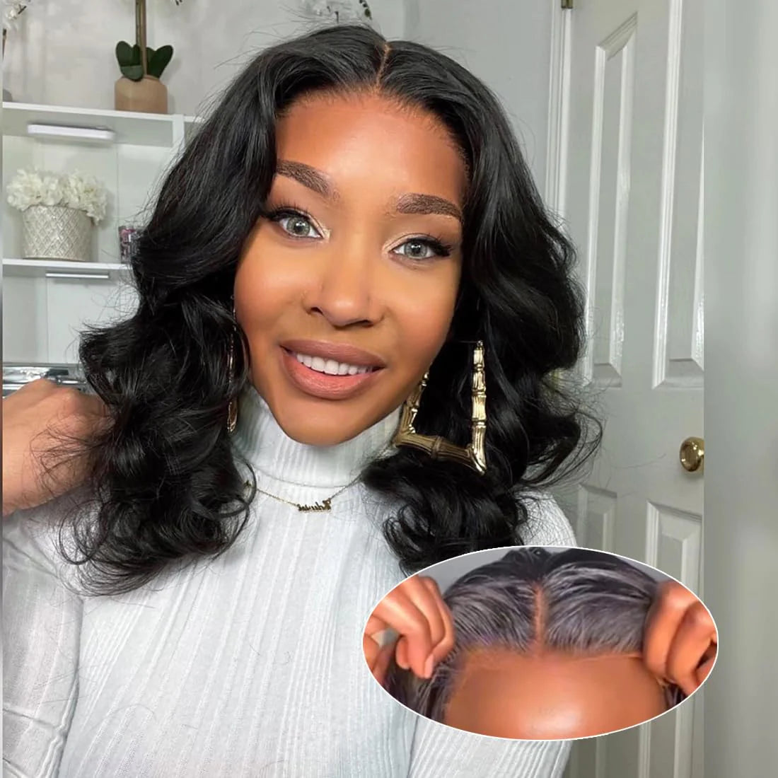Bogo Sale | Natural Wave + Loose Wave-14inches-6inch Deep Lace