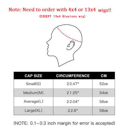 Custom wig cap