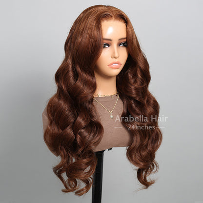 6x5 Pre-Cut Lace Easy-Wear Glueless Dark Brown 