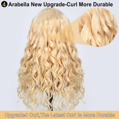{SALE}:HD Lace 613 Blonde Glueless 6x5 Closure Wigs Straight Human Hair Straight Style Lace Frontal Wig