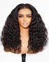 3D Lace Half Wig Bohemian Curl Wig