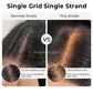 6x5 Pre-Cut Lace Closure Wigs Real Glueless Wig Body Wave Pre-Plucked/Pre-Bleached Natual Black Human Hair Wig