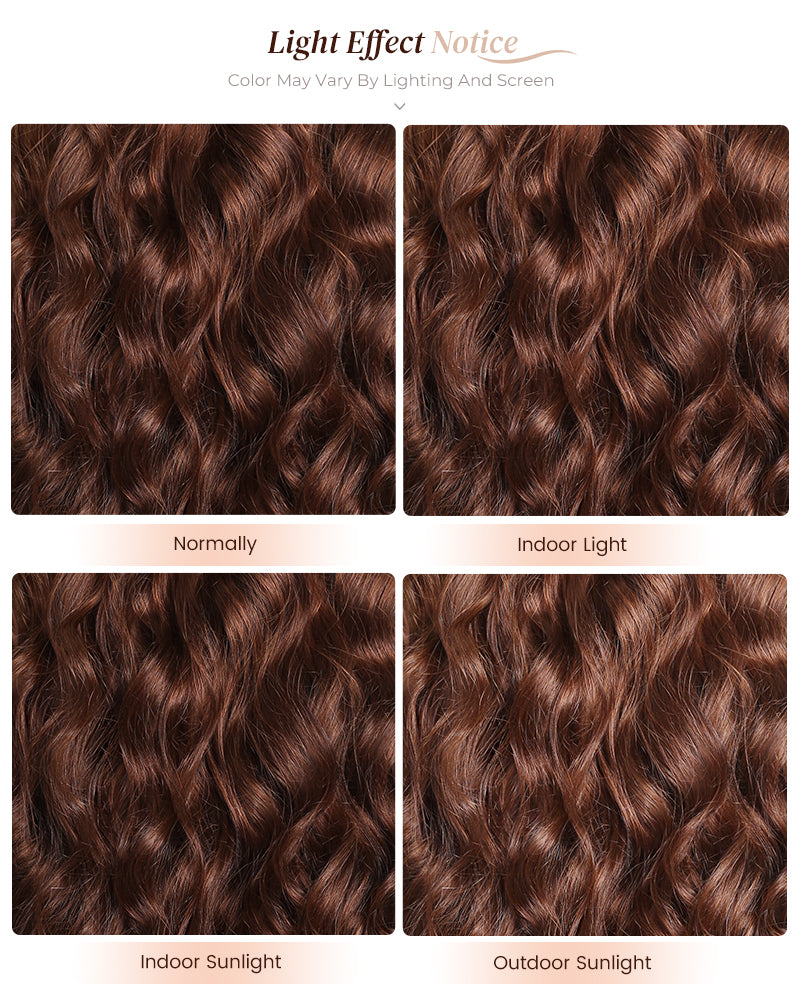 Chestnut Dark Brown Color Body Wave 13x6 Lace Front Human Hair Wig