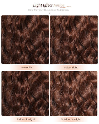 Chestnut Dark Brown Color Body Wave 13x6 Lace Front Human Hair Wig