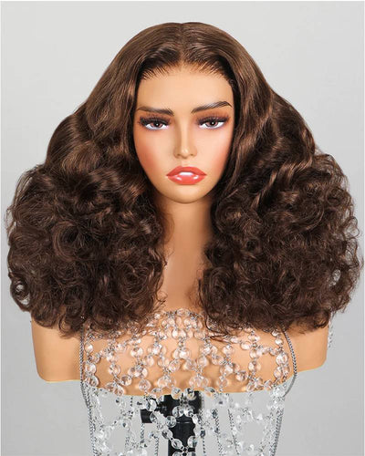 Arabella Hair Arabella 6x5/6x6/13x4 Lace Chocolate Brown Wig Body Wave Wig Pre-cut Lace Beginner Friendly