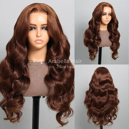 6x5 Pre-Cut Lace Easy-Wear Glueless Dark Brown 