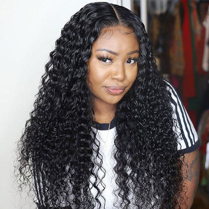 2 Glueless Wigs:26 Inches 4x4 Lace Deep Wave + Straight {BOGO SALE}