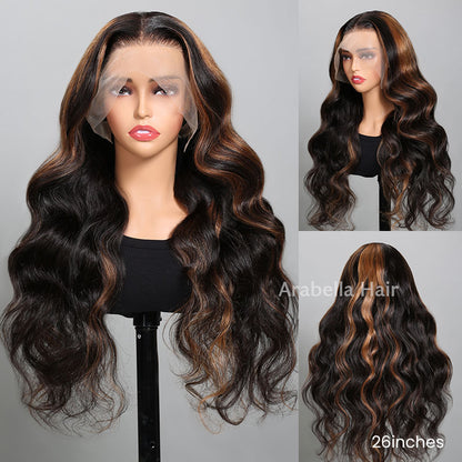 360 Full Lace Frontal Body Wave Highlight 