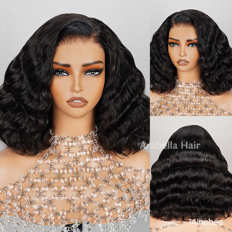 Body Wave2.0 | Upgraded Easy-Wear Pre-Cut 6x5 Lace Closure Wig C Part Design Pre-Bleached Knots Human Hair