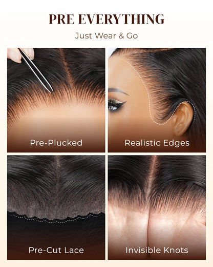 Arabella Pre‑Everything Wig | Pre‑Cut Lace, Ready to Wear, Beginner‑Friendly