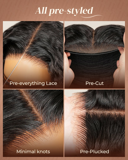 Arabella 3D Lace Half Wig Jerry Curly Wig