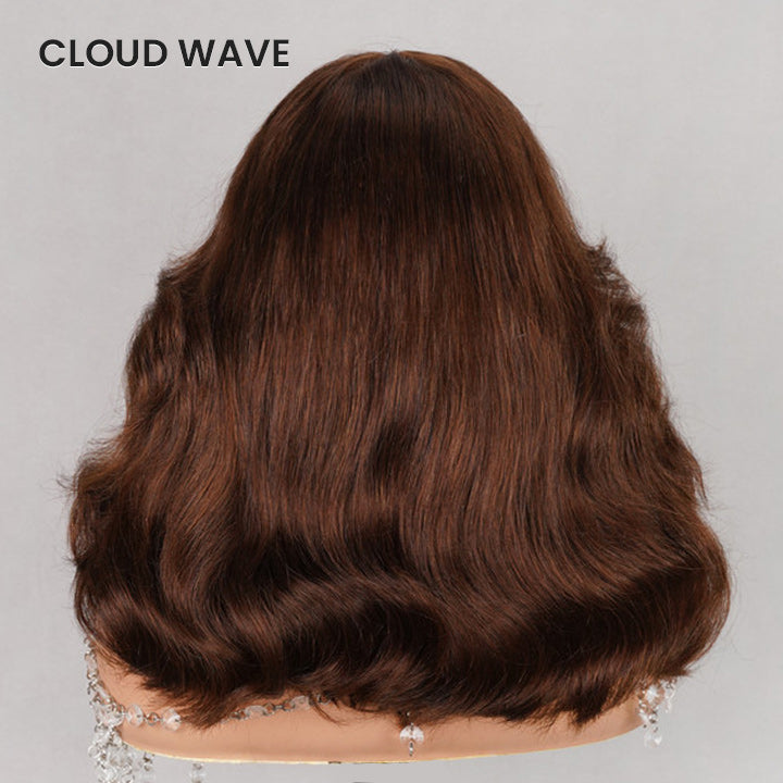 Layered Short Bob 6x5 Pre-Cut Lace Celebrity Style C Part Human Hair Wig
