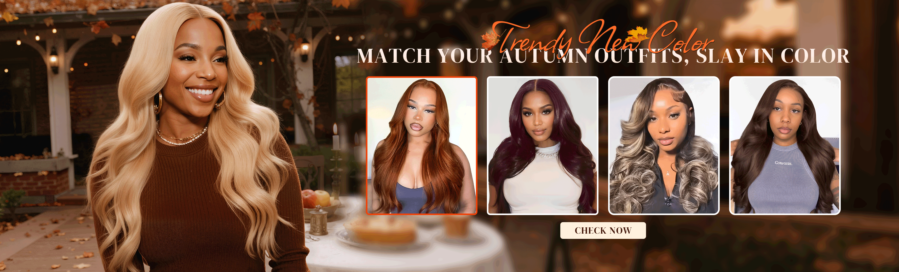 Colored Wig Collection Banner