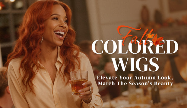 Colored Wigs Collection Banner