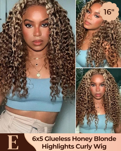 All Wigs=$100 | 4x4/6x5/13x4/13x6 lace Curly/Straight Wig Human Hair Wig With Limited Stock